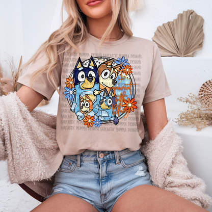 I Coparent With Bluey PNG File
