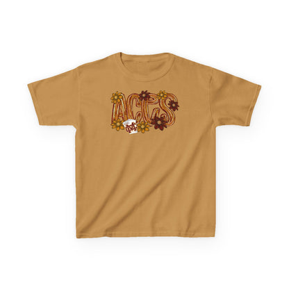Aces Floral Brushstrokes Kids Heavy Cotton™ Tee