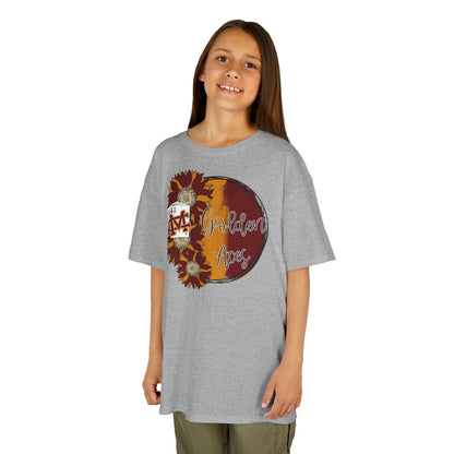 Golden Aces Sunflowers Kids Heavy Cotton™ Tee