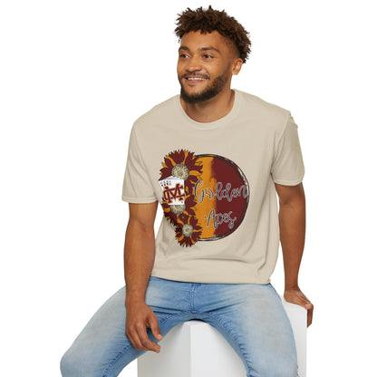Golden Aces Sunflowers Adult Unisex Softstyle T-Shirt