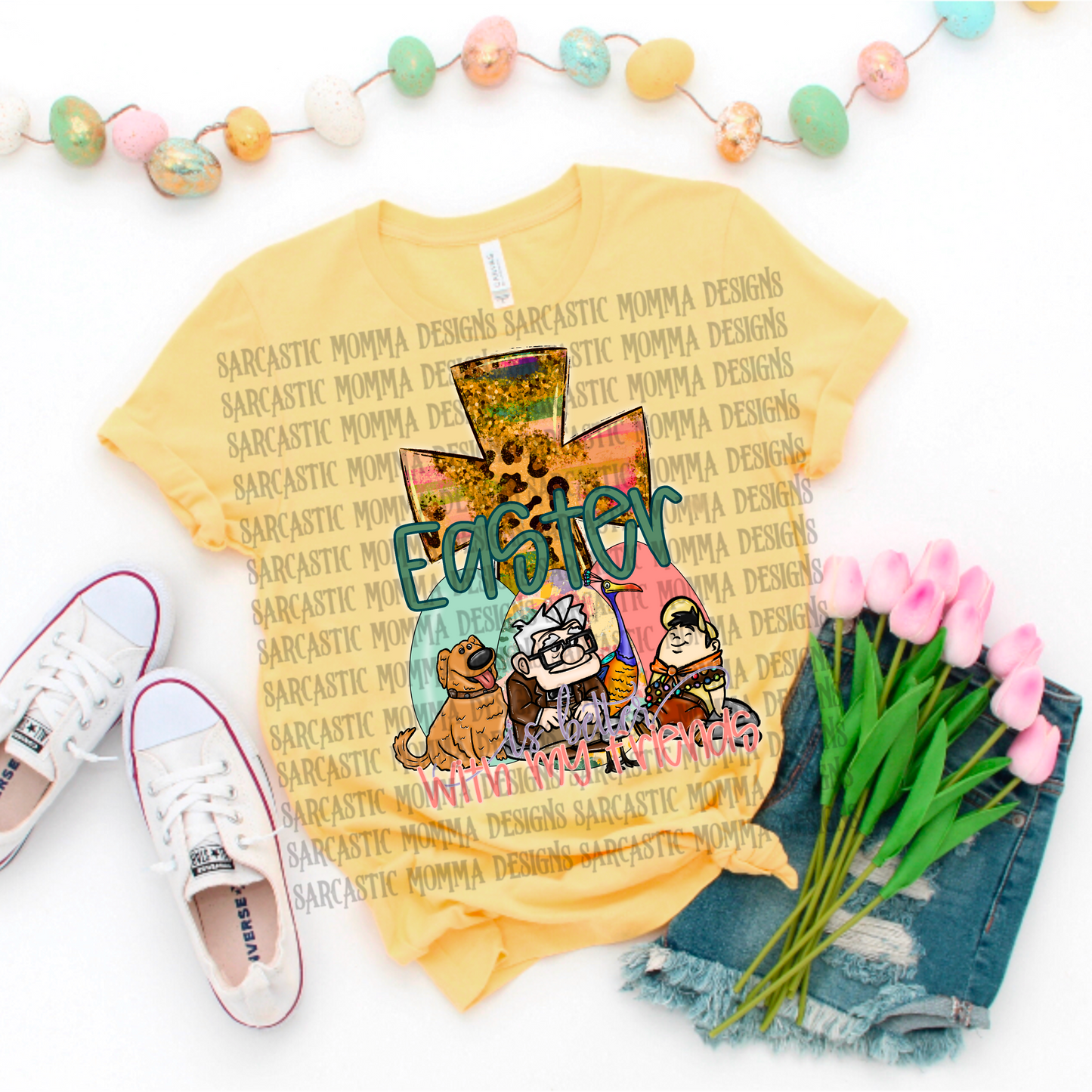 Up Easter Is Better With My Friends PNG File