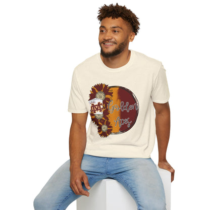 Golden Aces Sunflowers Adult Unisex Softstyle T-Shirt