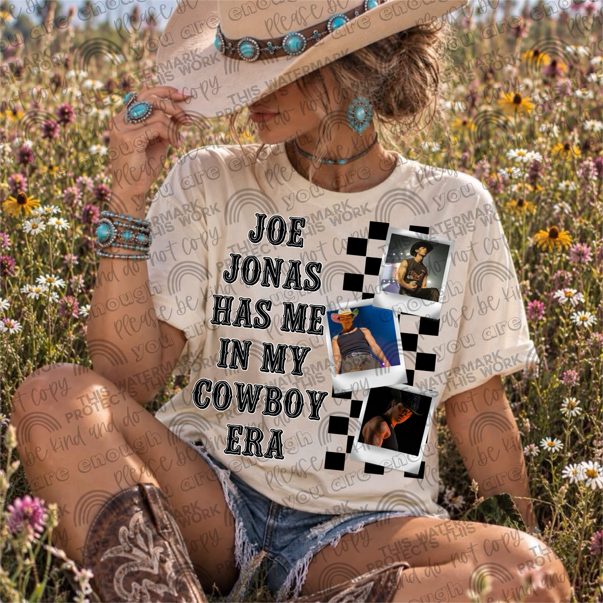 Joe J Has Me In My Cowboy Era PNG File