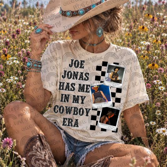 Joe J Has Me In My Cowboy Era PNG File