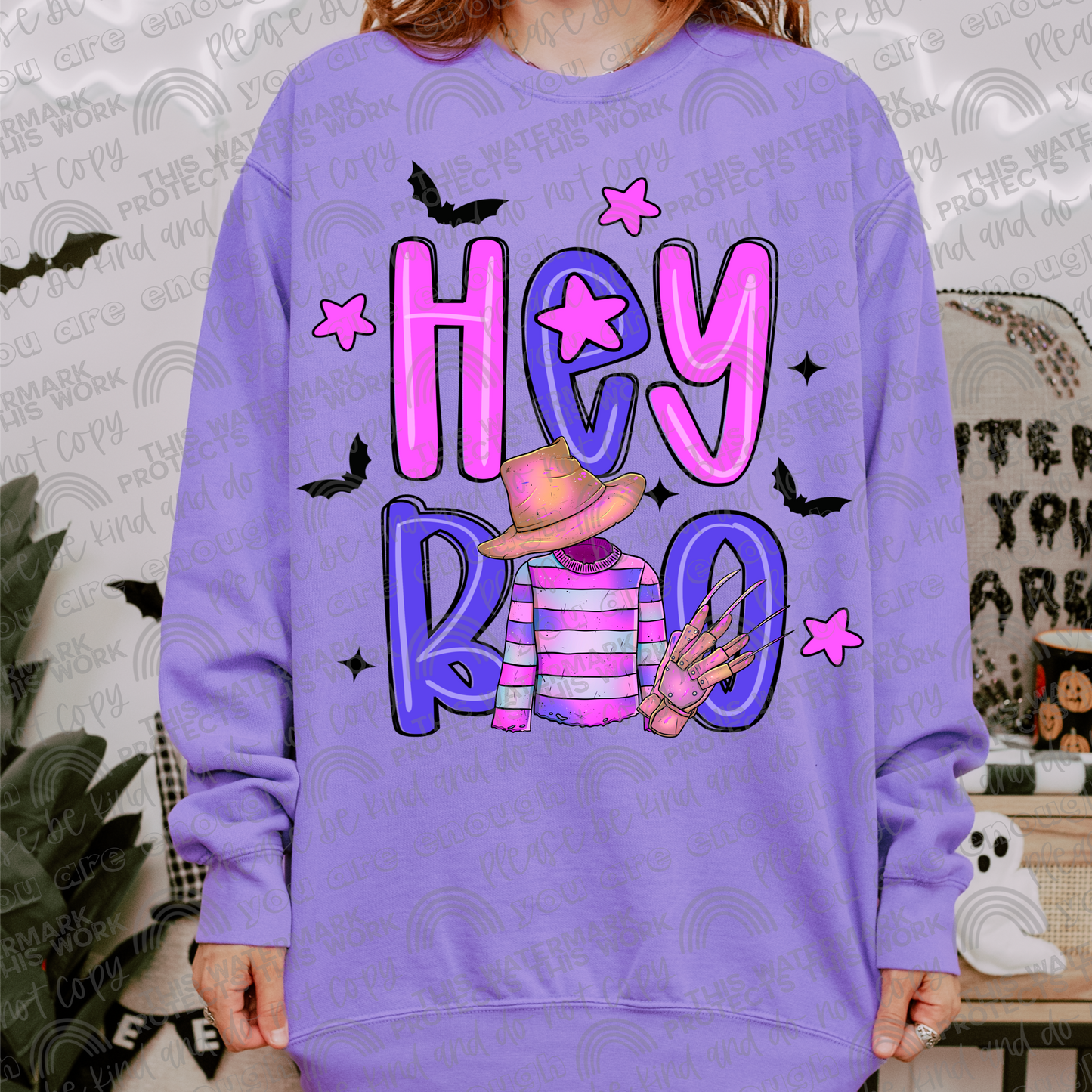 Hey Boo Freddy PNG File