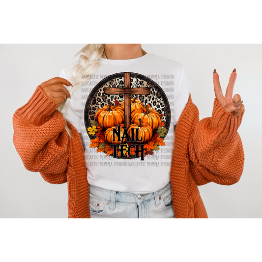 Nail Tech Fall Faith PNG File