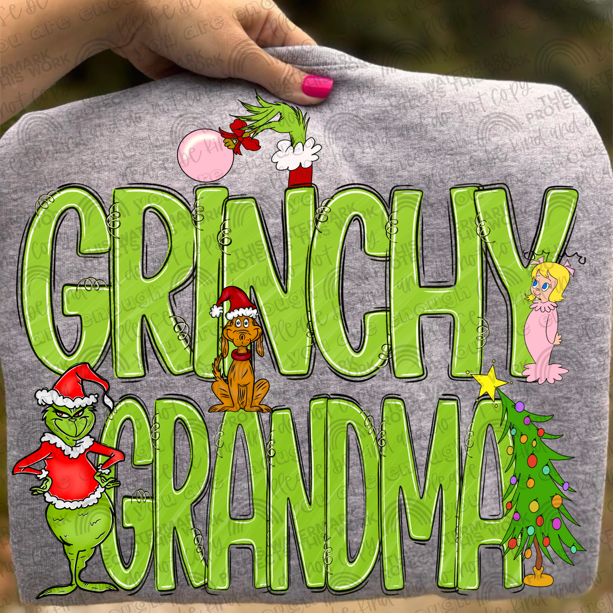 Gr*nchy Family Bundle- 40 PNG Files