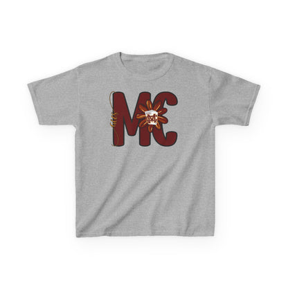 Aces Floral Letters Kids Heavy Cotton™ Tee