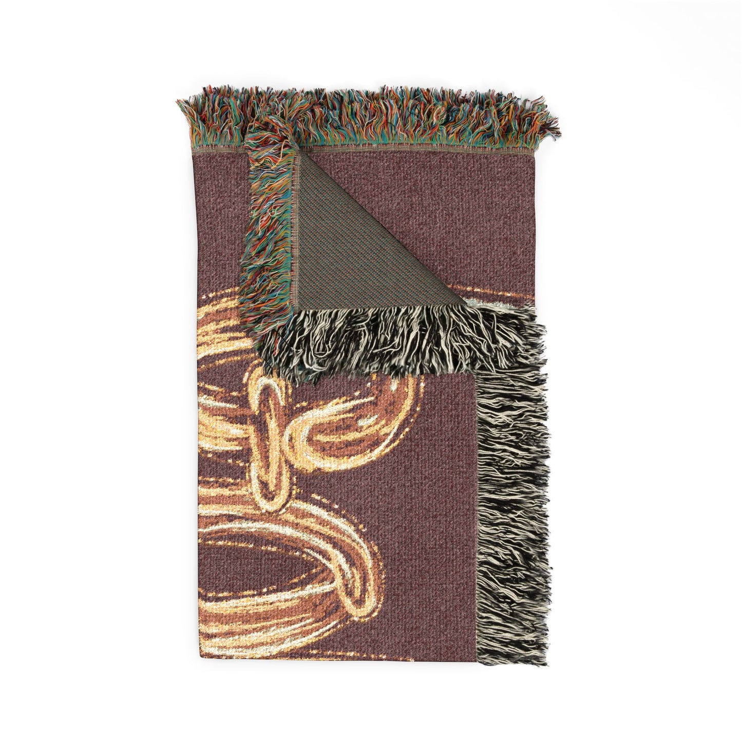 Golden Aces Woven Blanket
