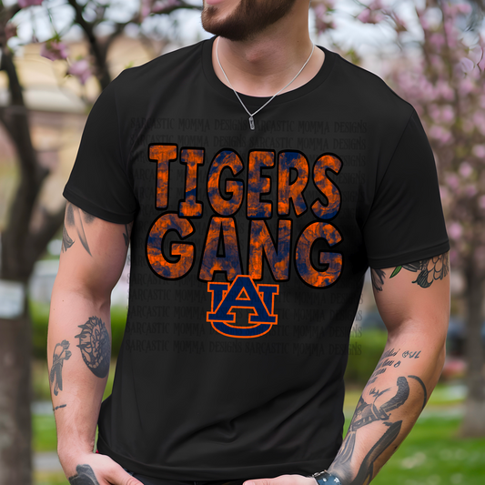 Auburn Tigers Gang PNG File