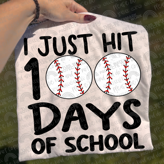 I Just Hit 100 Days of School PNG File