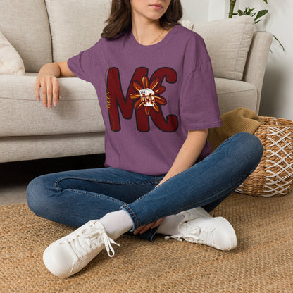 Aces Floral Letters Adult Unisex Softstyle T-Shirt