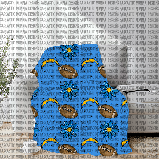 Chargers Floral Seamless File
