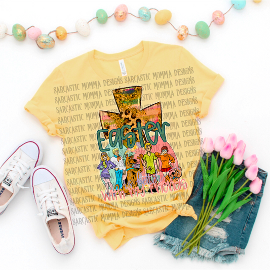 Scooby Easter Is Better With My Friends PNG File