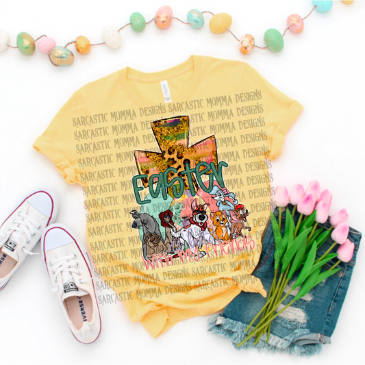 Oliver and Company Easter Is Better With My Friends PNG File