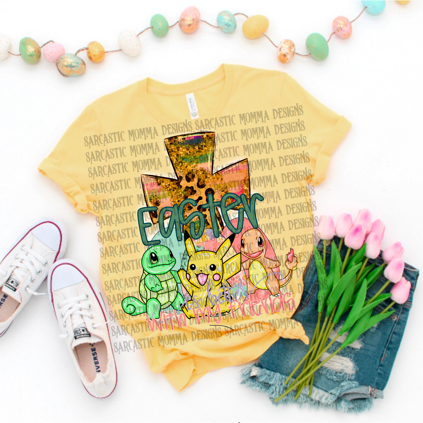 Pokemon Easter Is Better With My Friends PNG File