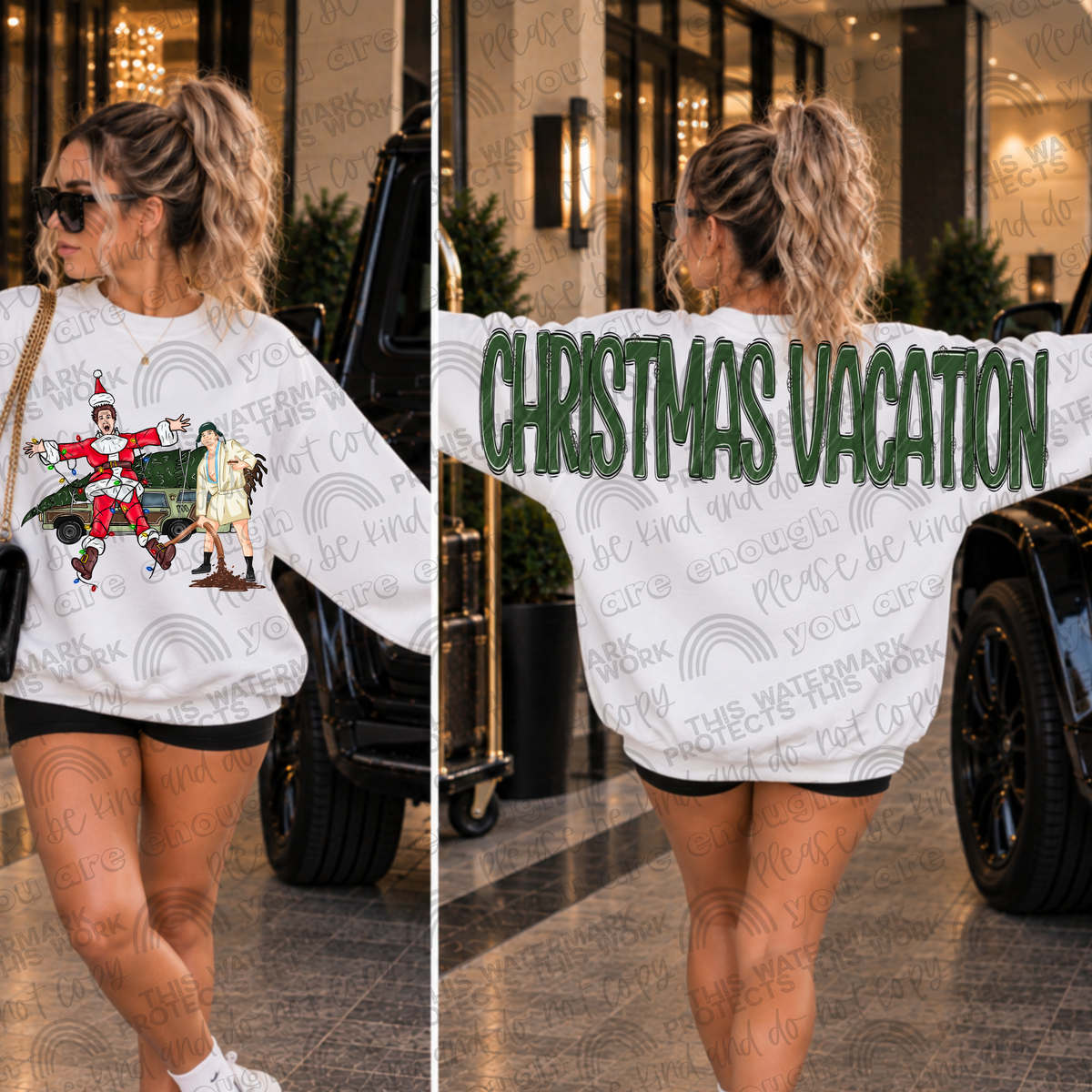 Christmas Big Backs Bundle- 27 PNG Files