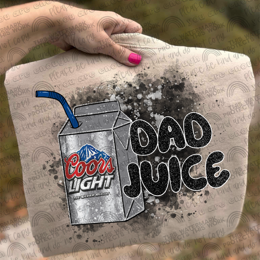 Coors Light Dad Juice PNG File