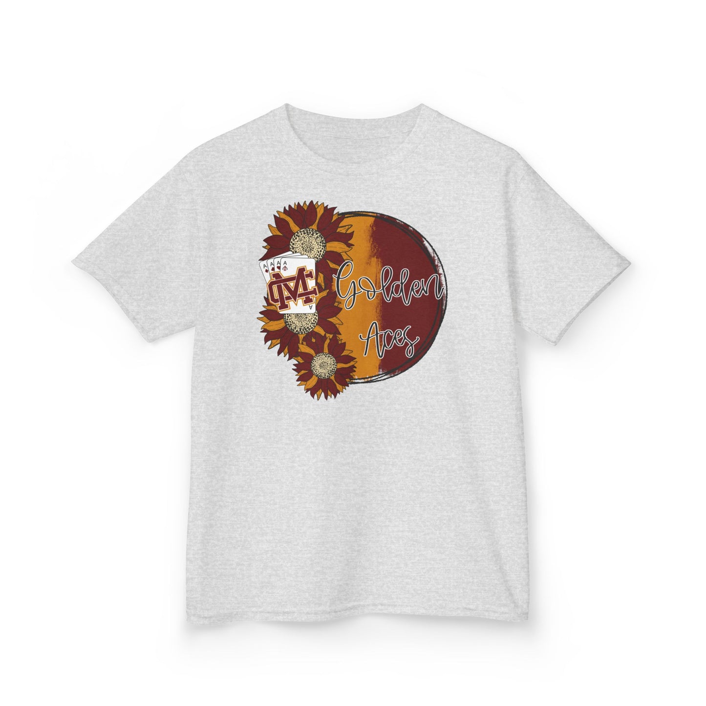 Golden Aces Sunflowers Kids Heavy Cotton™ Tee