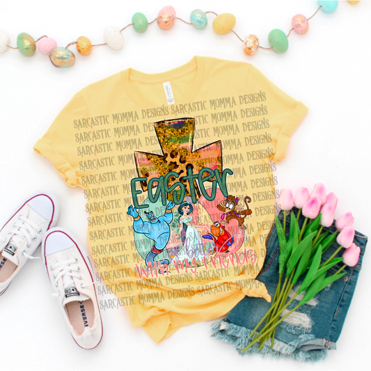 Aladdin Easter Is Better With My Friends PNG File