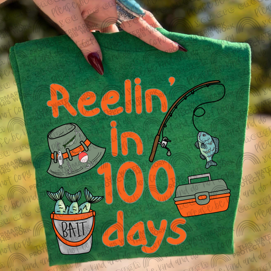 Reelin in 100 Days PNG File