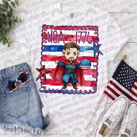 Dr Strange USA Since 1776 PNG File
