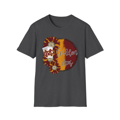 Golden Aces Sunflowers Adult Unisex Softstyle T-Shirt