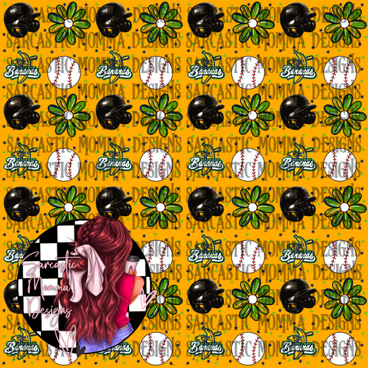 Bananas Floral Seamless File