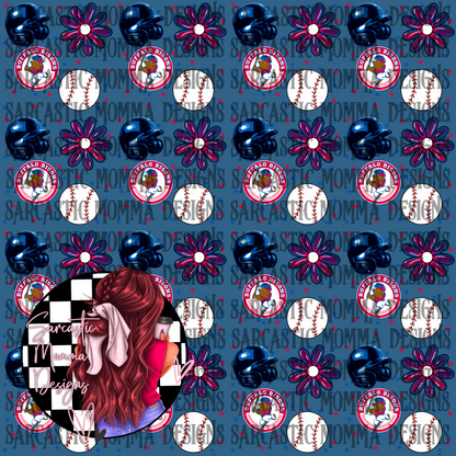 Bisons Floral Seamless File