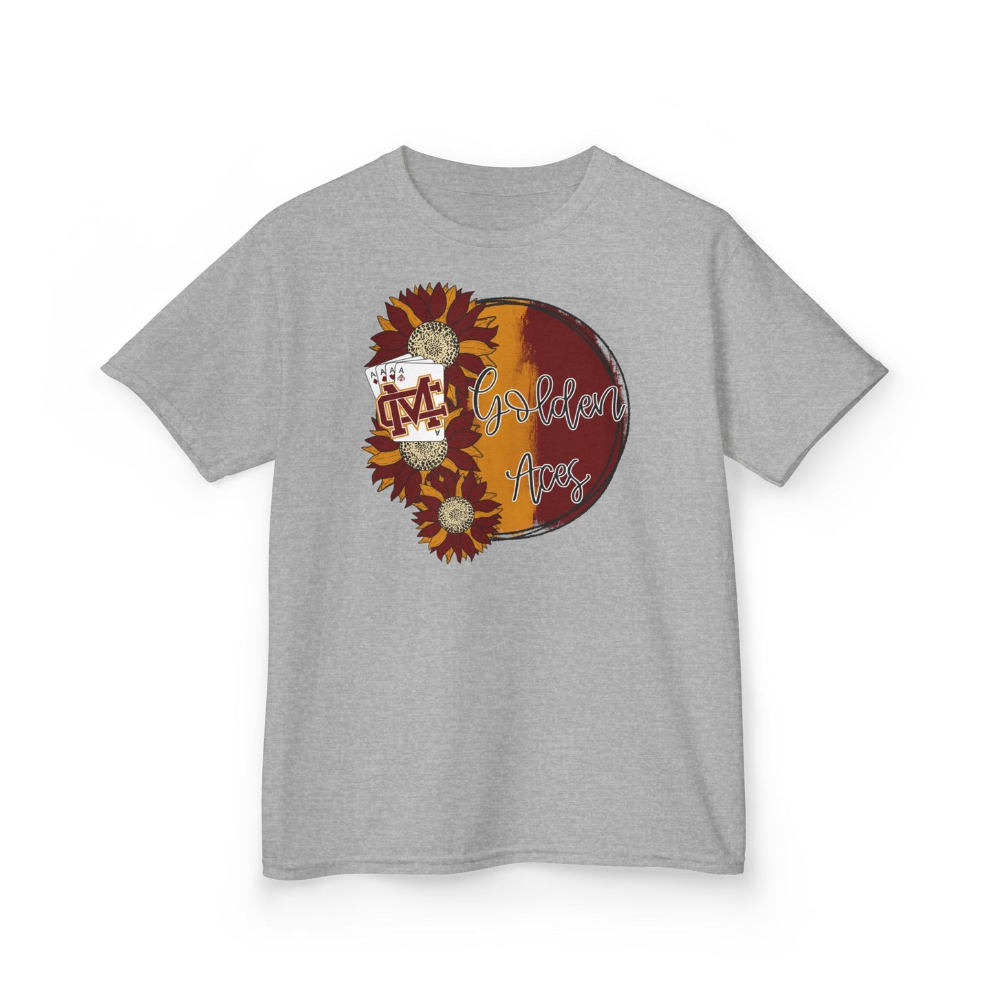 Golden Aces Sunflowers Kids Heavy Cotton™ Tee