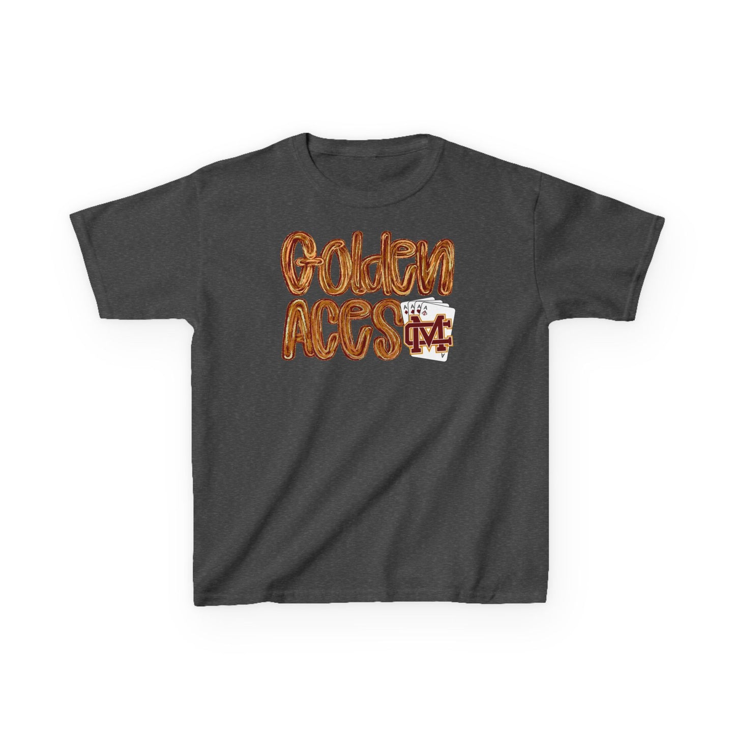 Golden Aces Brushstrokes Kids Heavy Cotton™ Tee