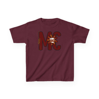 Aces Floral Letters Kids Heavy Cotton™ Tee