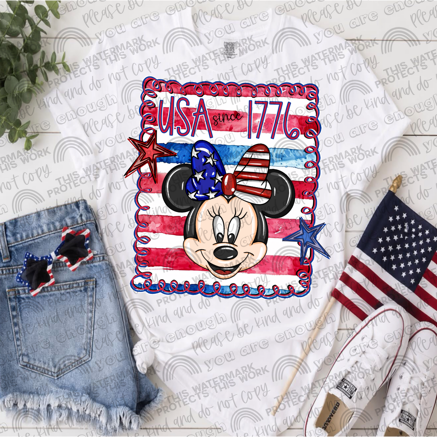 USA Since 1776 Bundle 4- 18 PNG Files
