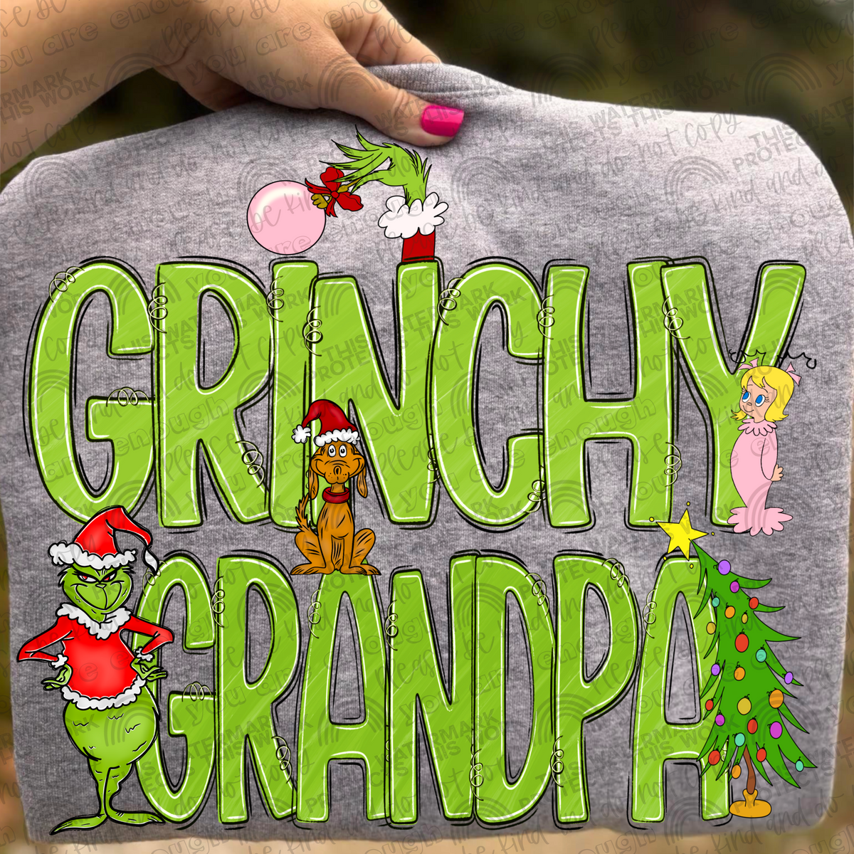 Gr*nchy Family Bundle- 40 PNG Files