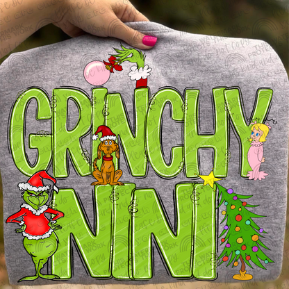 Gr*nchy Family Bundle- 40 PNG Files