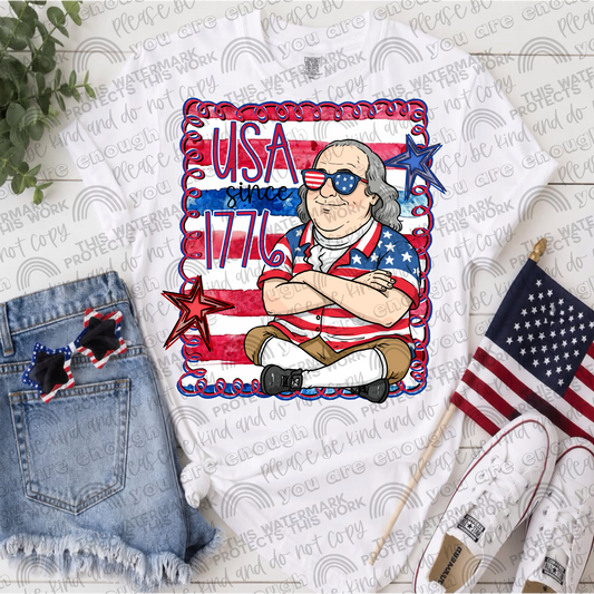 Franklin USA Since 1776 PNG File
