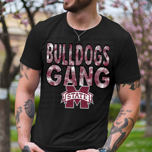 Mississippi State Bulldogs Gang PNG File