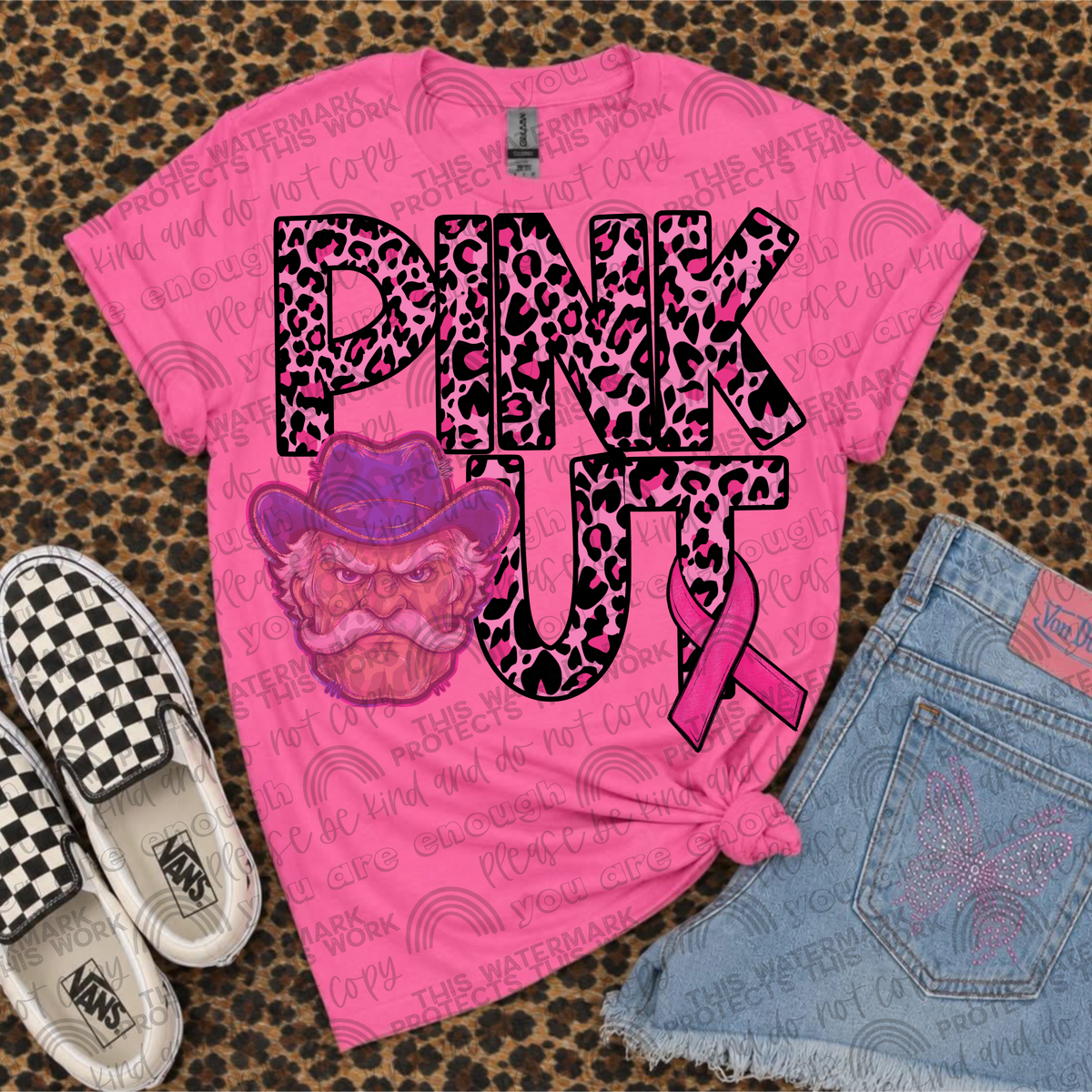 Pink Out Mascot Rebels PNG File
