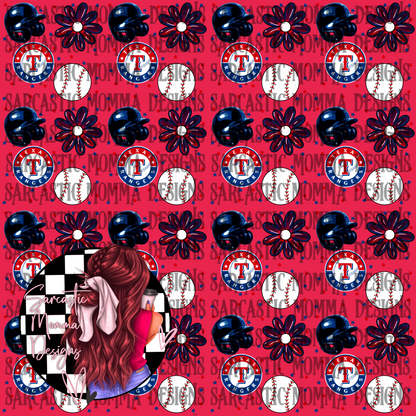 Rangers Floral Seamless File