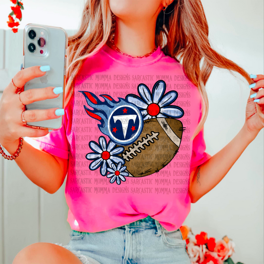 Titans Floral PNG File