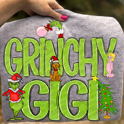 Gr*nchy Family Bundle- 40 PNG Files