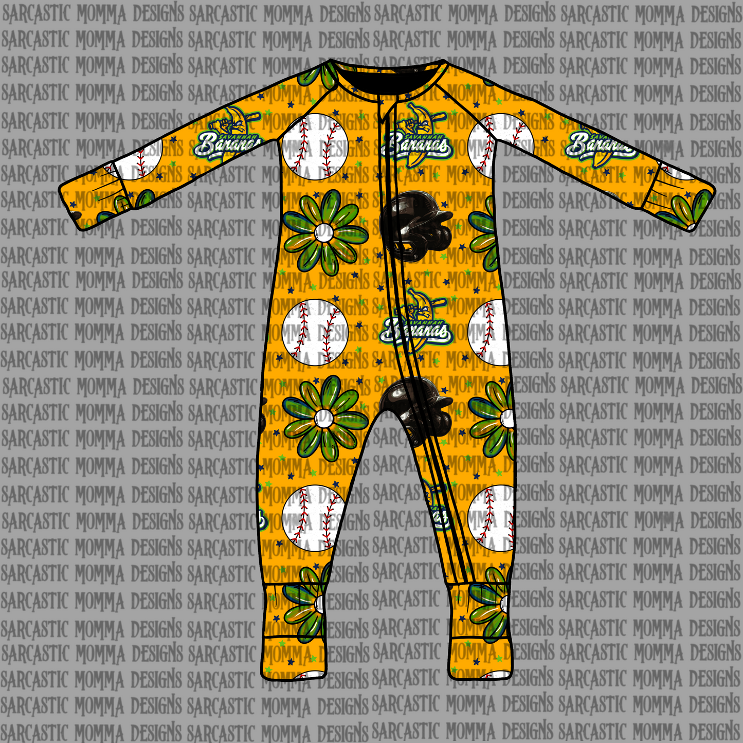 Bananas Floral Seamless File