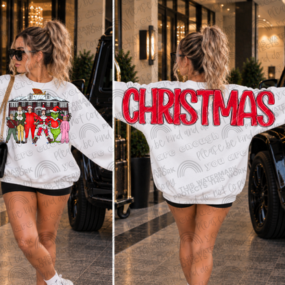 Christmas Big Backs Bundle- 27 PNG Files