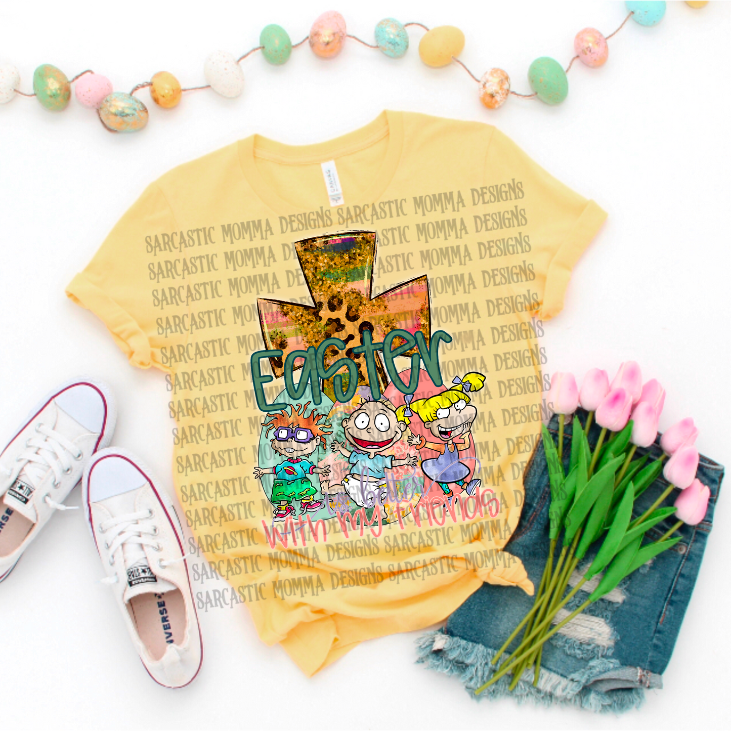 Rugrats Easter Is Better With My Friends PNG File