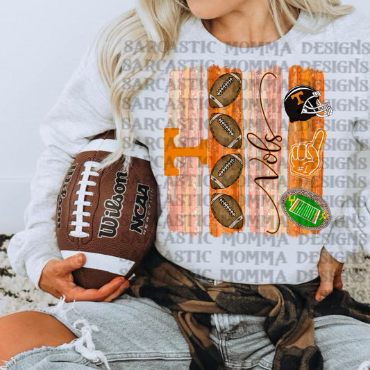 Vols Brushstrokes PNG File