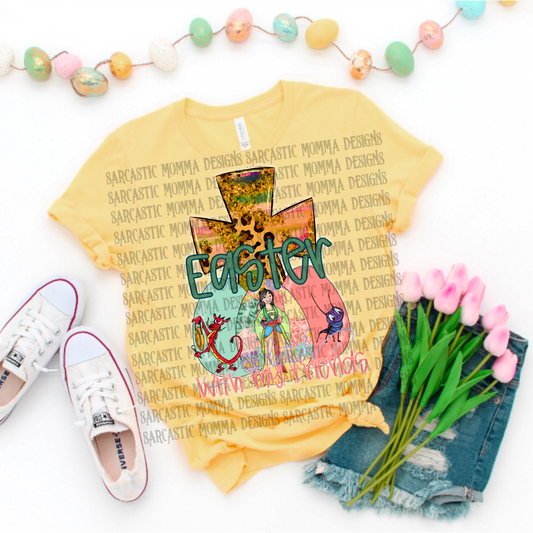 Mulan Easter Is Better With My Friends PNG File