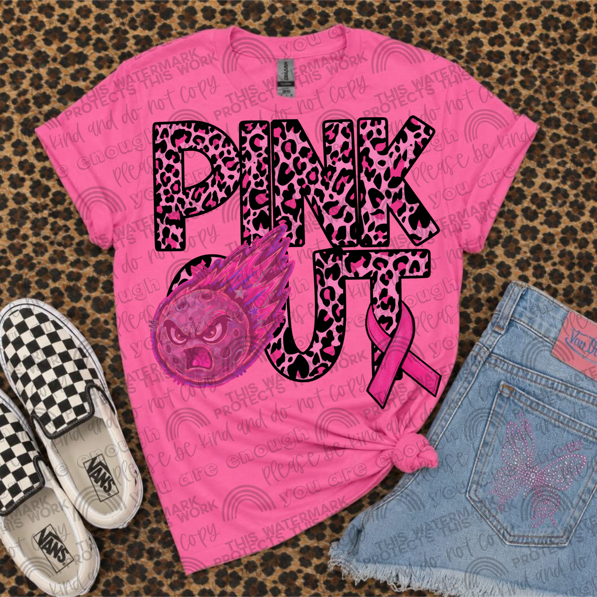 Pink Out Mascot Comets PNG File