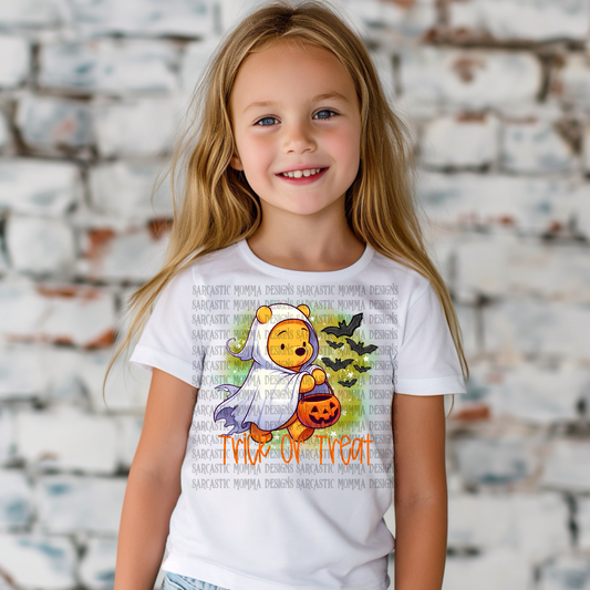 Trick or Treat Pooh PNG File