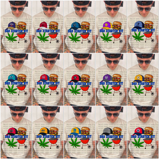 Dad Starter Kit Weed Basketball Bundle