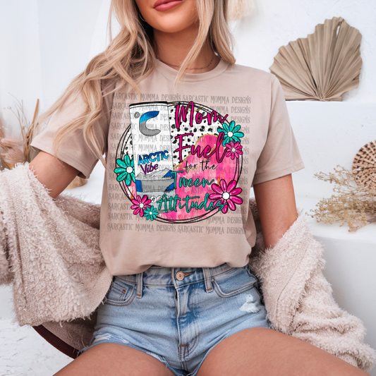 Mom Fuel Tween Attitudes Celcius Artic PNG File